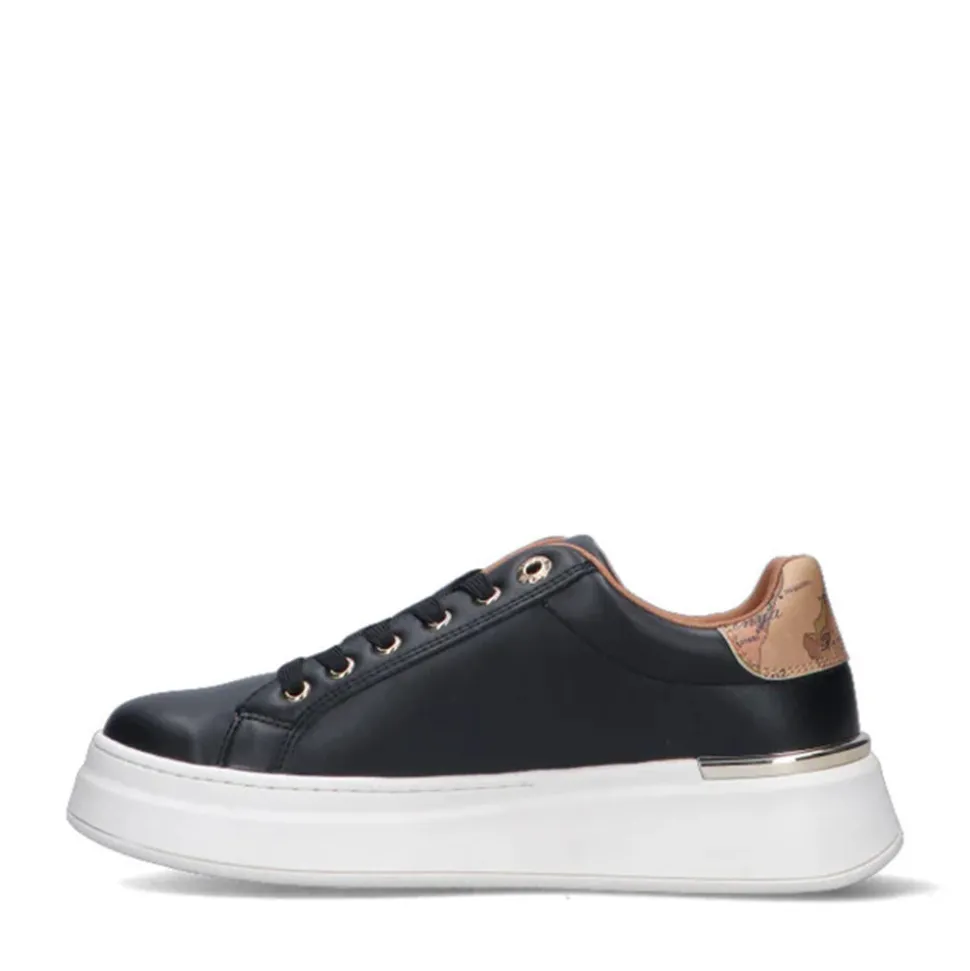 Sneakers 1A Classe Alviero Martini Nere con Dettaglio Laterale Geo Classic 1983