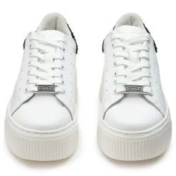 Sneakers Donna CULT Perry 4236 in Pelle Colore White - Black