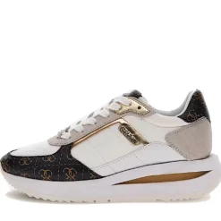 Sneakers Donna GUESS Colore White - Brown Linea Energy