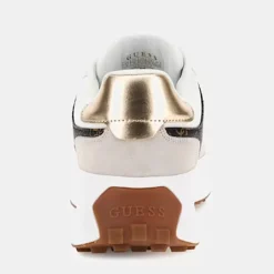 Sneakers Donna GUESS Colore White - Brown Linea Luckei