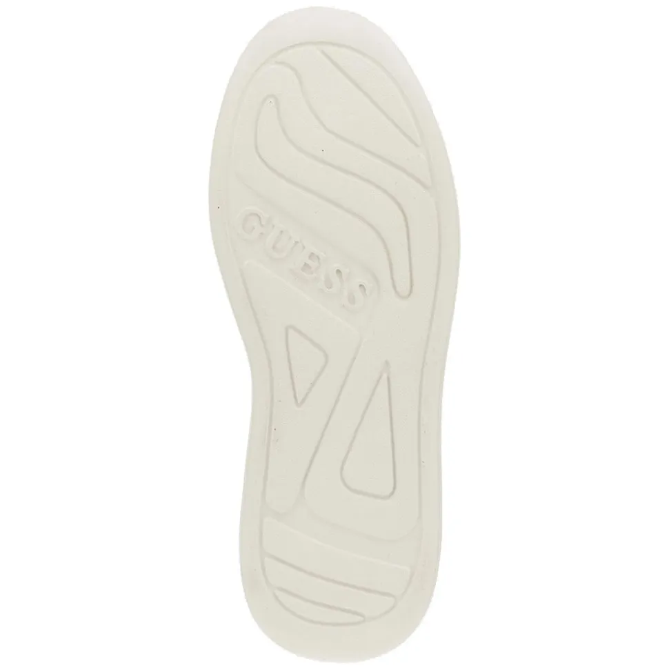 Sneakers Donna GUESS in Pelle Colore White - Beige Linea Elbina