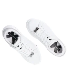 Sneakers Donna JOHN RICHMOND in Pelle Bianca con Strass 27203