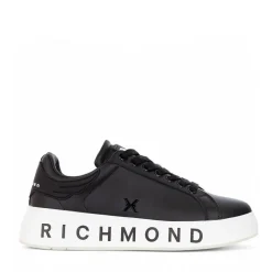 Sneakers Donna JOHN RICHMOND in Pelle Nera 27204