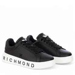 Sneakers Donna JOHN RICHMOND in Pelle Nera 27204