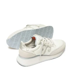 Sneakers Donna WUSHU RUYI Master M558 White Bone Blanc de Blanc e Silver