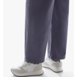 Sneakers Donna W6YZ Jet-W. in Tessuto Tecnico e Suede White e Silver