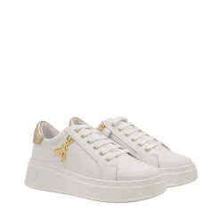 Sneakers PATRIZIA PEPE Girl linea Flyclassic in Pelle Bianca