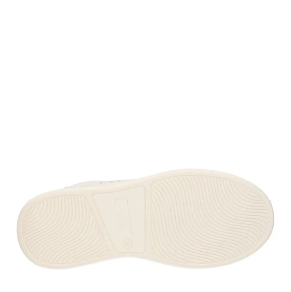 Sneakers Platform 1A Classe Alviero Martini Bianco con Inserti Beige Geo 2136