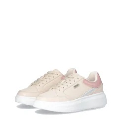 Sneakers Platform LIU JO Babol 03 in Shiny Mesh Beige