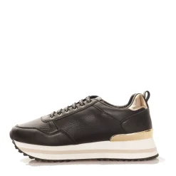 Sneakers Running PATRIZIA PEPE Girl linea Micro Running colore Nero e Platino