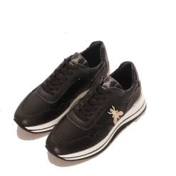 Sneakers Running PATRIZIA PEPE Girl linea Fly colore Nero e Platino