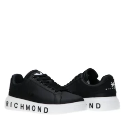 Sneakers Uomo JOHN RICHMOND in Pelle Nera 27302