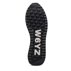 Sneakers Uomo W6YZ Jet-M. in Tessuto Tecnico e Suede colore Beige Navy e Stone