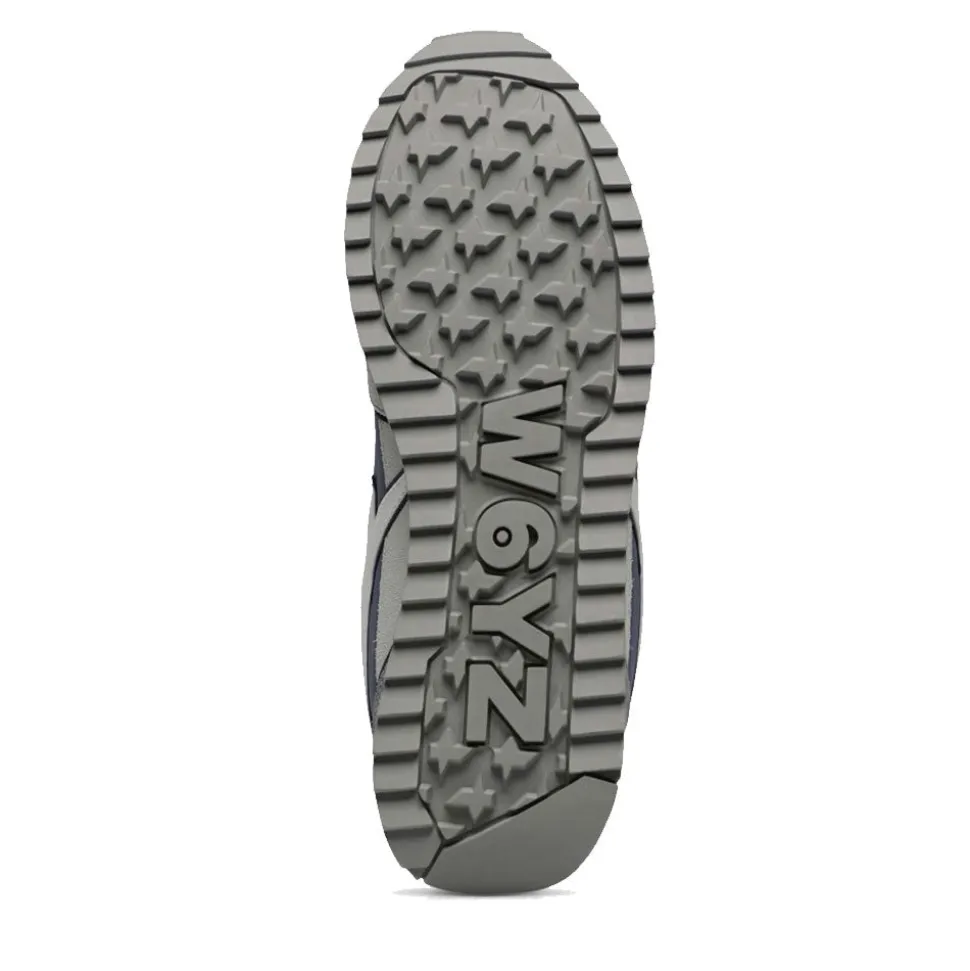 Sneakers Uomo W6YZ Jet-M. in Tessuto Tecnico e Suede colore White Militare e Dust