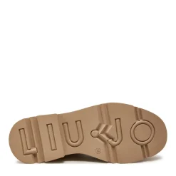Stivaletti Platform Donna LIU JO Love 52 Beige con Logo