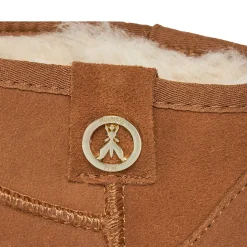 Stivaletti Platform Imbottiti PATRIZIA PEPE Girl linea Flygg in Pelle Scamosciata color Cammello