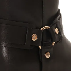Stivaletto PATRIZIA PEPE Girl linea Light Anel in Pelle Nera