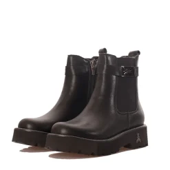 Stivaletto PATRIZIA PEPE linea Light Fly in Eco Vitello Nero con Logo Canna di Fucile