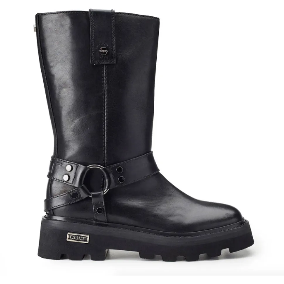 Stivali Donna CULT Skin 4359 in Pelle Nera