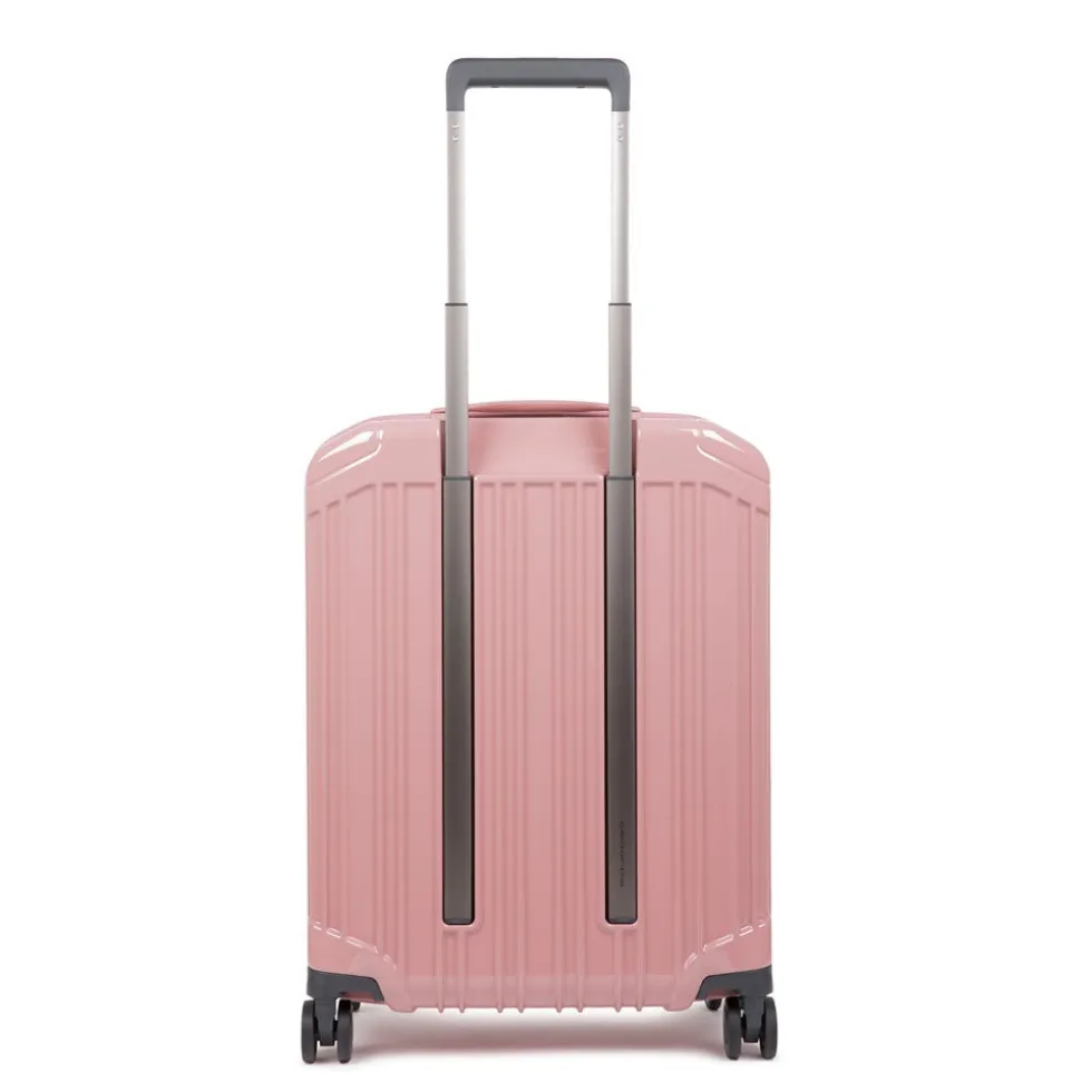 Trolley cabina PIQUADRO Rigido Ultra Slim con 4 Ruote Colore Rosa Linea PQ-Light - BV4425PQL