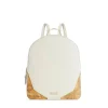 Zaino Donna Doppia Zip 1A Classe Alviero Martini linea Java City Avorio LB95