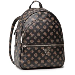 Zaino Donna GUESS Linea Manhattan Colore Mocha Logo Misura Grande
