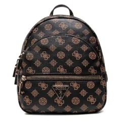 Zaino Donna GUESS Linea Manhattan Colore Mocha Logo Misura Piccola