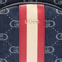Zaino Donna LIU JO in Denim Jacquard colore Blue Denim