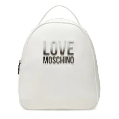 Zaino Donna LOVE MOSCHINO Bianco con Logo Lettering Sfumato