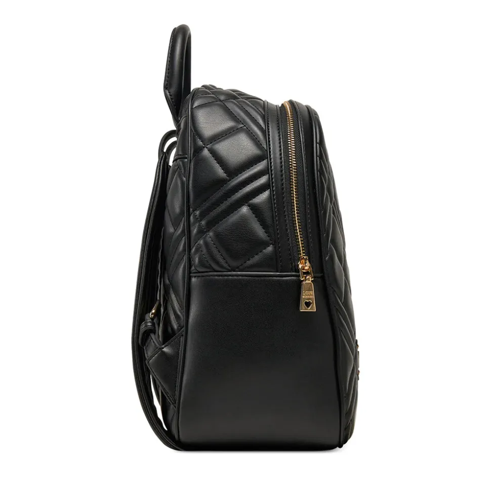 Zaino Donna LOVE MOSCHINO linea Quilted Trapuntato Nero