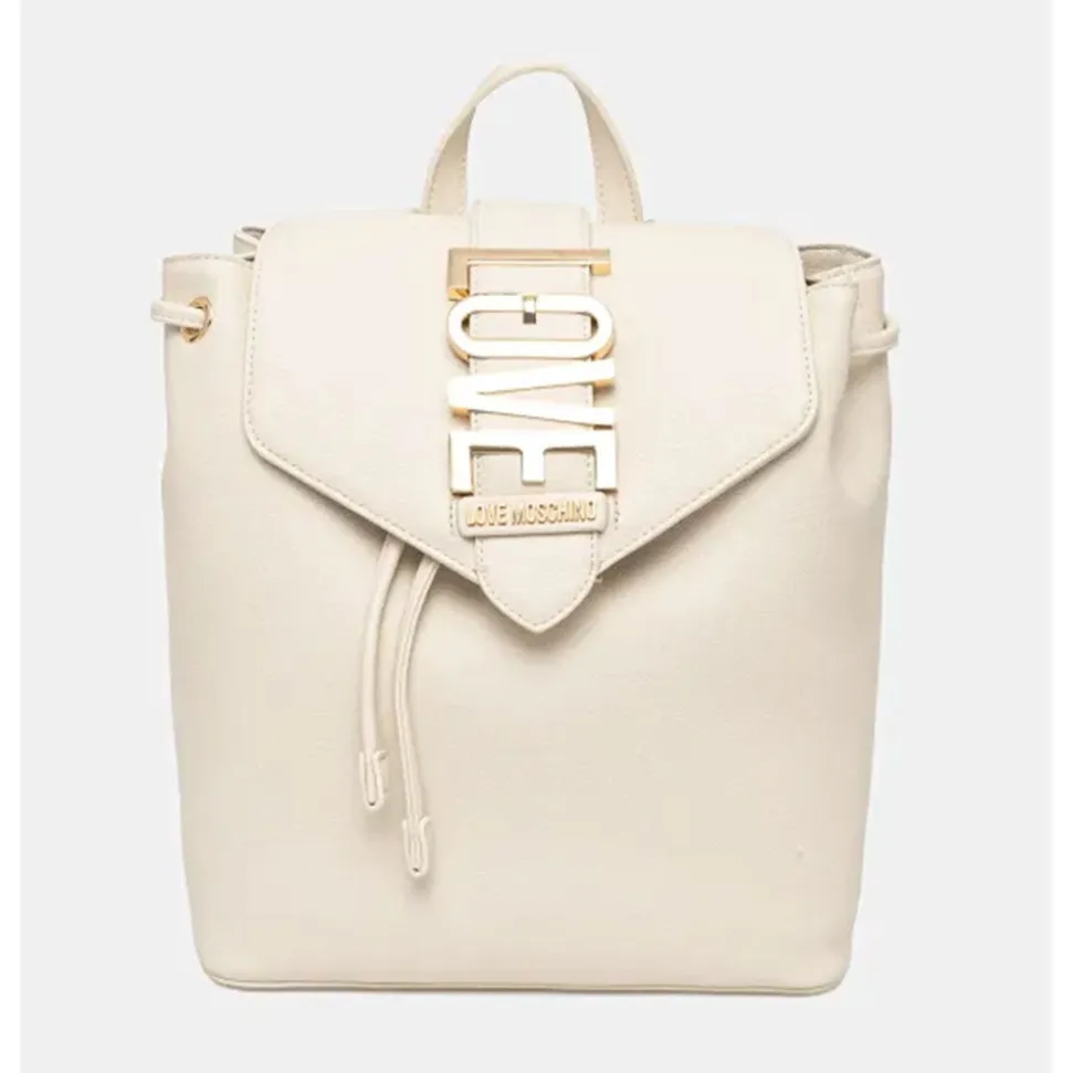 Zaino Donna LOVE MOSCHINO linea Lovebug Avorio