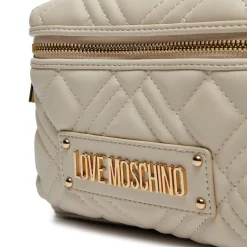 Zaino Donna LOVE MOSCHINO linea Quilted Trapuntato Avorio