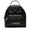 Zaino Donna LOVE MOSCHINO linea Quilted Trapuntato Nero