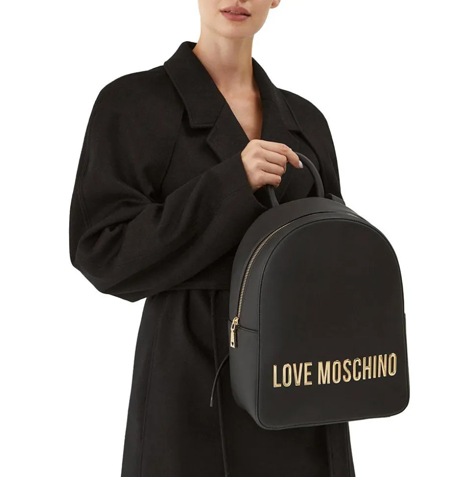 Zaino Donna LOVE MOSCHINO linea Bold Bag colore Nero