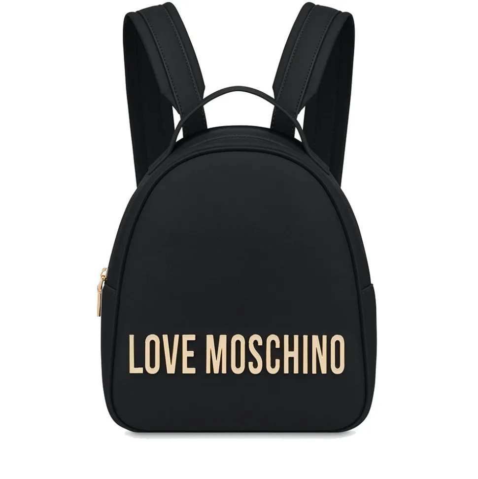 Zaino Donna Small LOVE MOSCHINO linea Maxi Lettering Nero