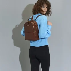 Zaino Donna THE BRIDGE in Pelle Marrone linea Pearl District