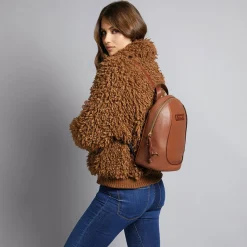 Zaino Donna THE BRIDGE linea Domitilla in Pelle Marrone