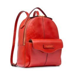 Zaino Donna THE BRIDGE linea Gloria in Pelle Arancio Bruciato