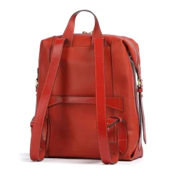 Zaino Donna THE BRIDGE linea Gemma in Pelle Arancio Bruciato