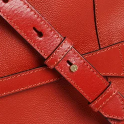 Zaino Donna THE BRIDGE linea Gemma in Pelle Arancio Bruciato
