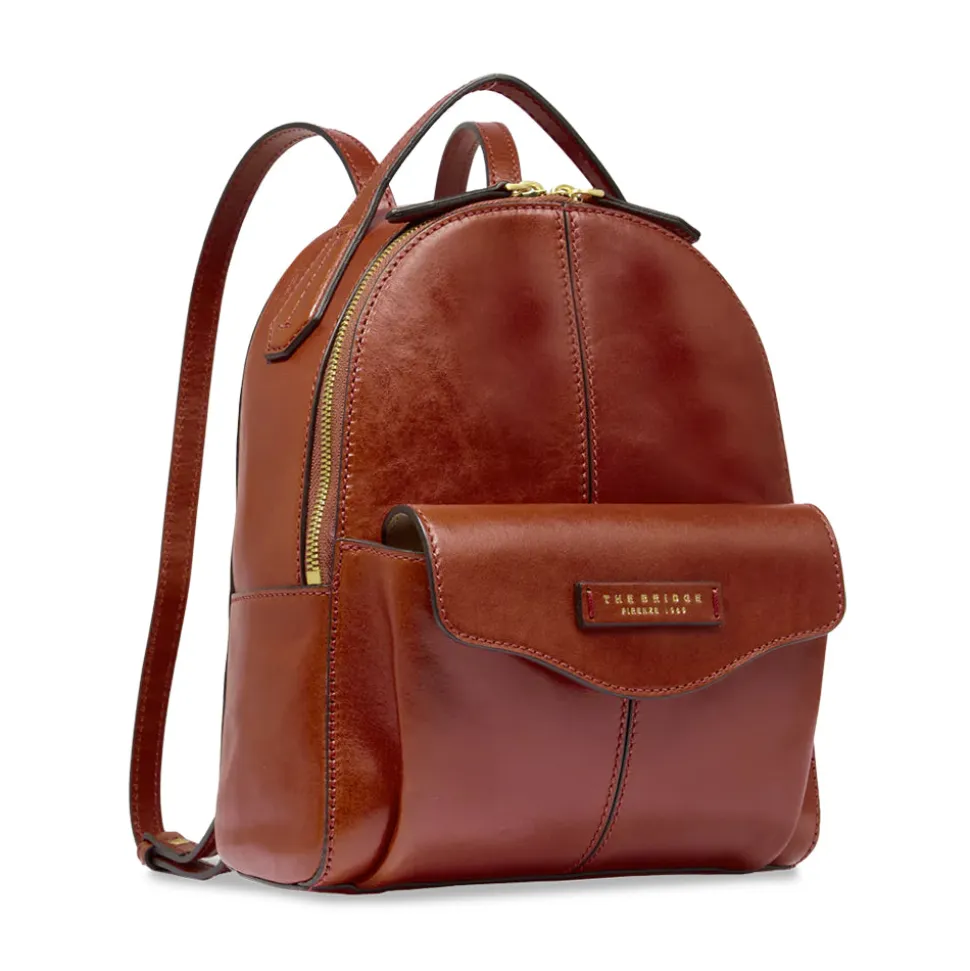 Zaino Donna THE BRIDGE linea Gloria in Pelle Marrone