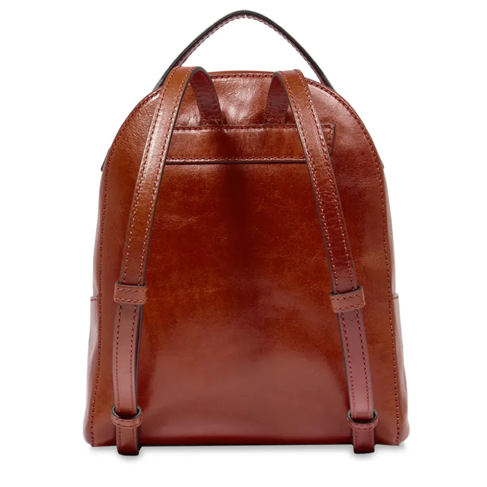 Zaino Donna THE BRIDGE linea Gloria in Pelle Marrone
