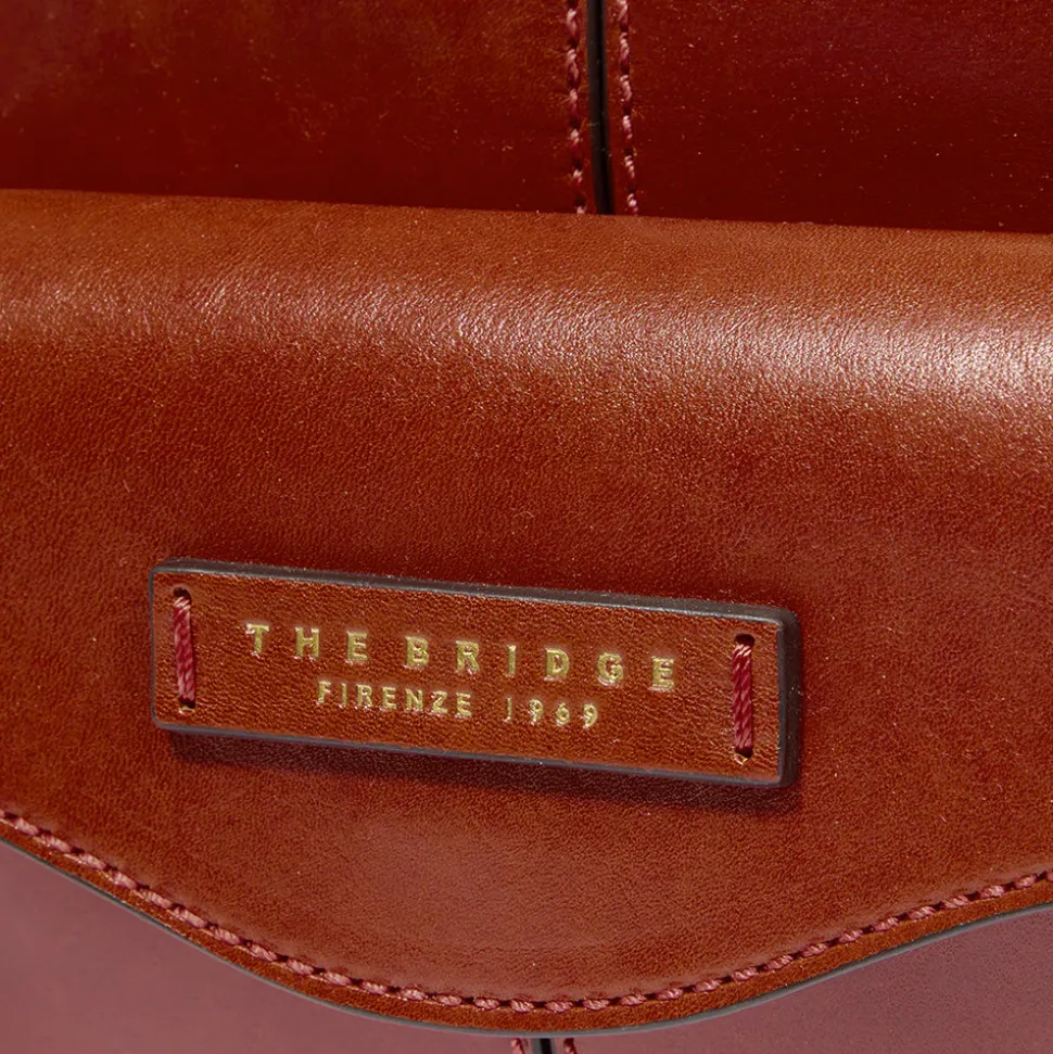 Zaino Donna THE BRIDGE linea Gloria in Pelle Marrone