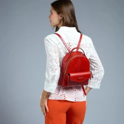 Zaino Donna THE BRIDGE linea Gloria in Pelle Nera