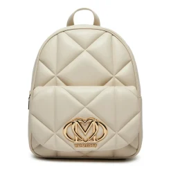Zaino Donna Trapuntato LOVE MOSCHINO linea Embossed Avorio