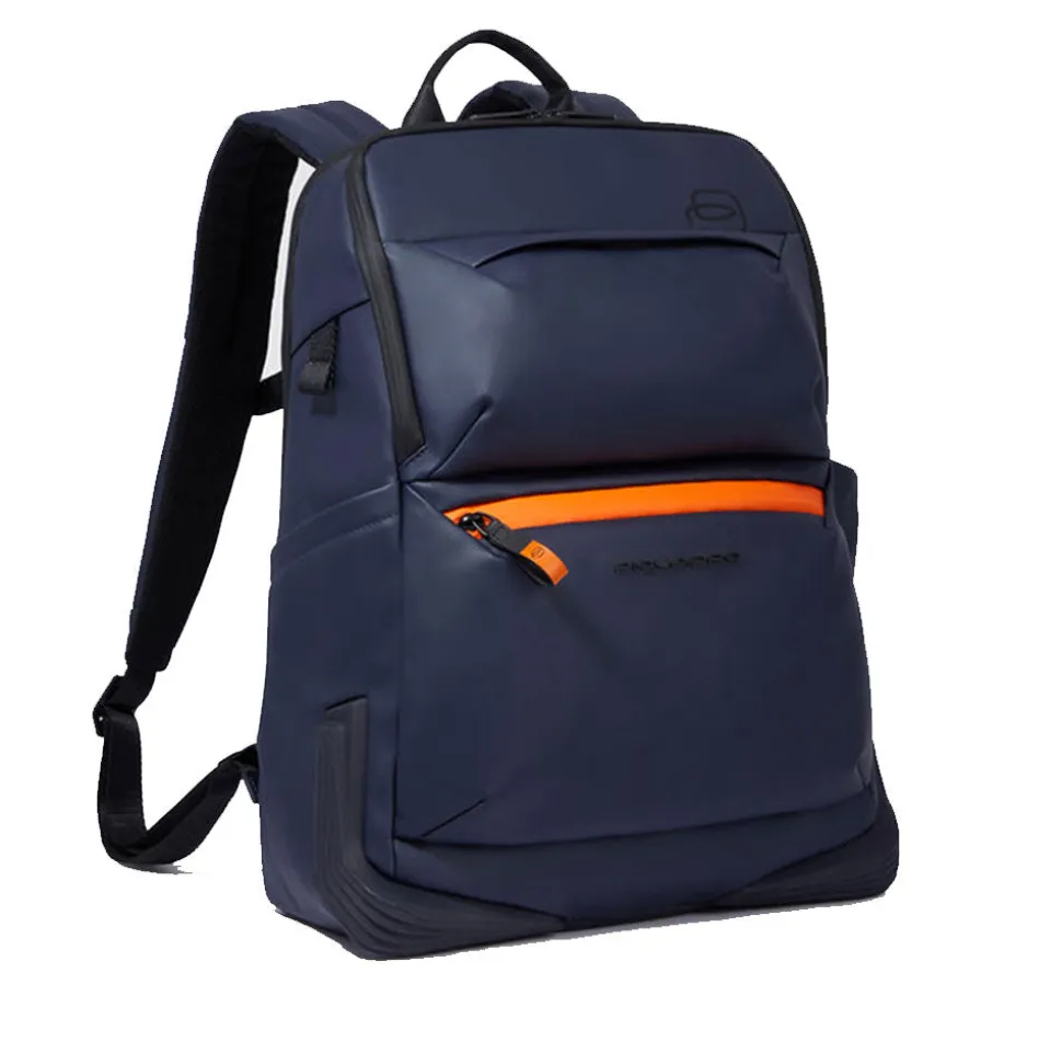 Zaino PIQUADROin Gomma con Porta Pc 14,00" e iPad® Colore Blu - CA5856C2OW