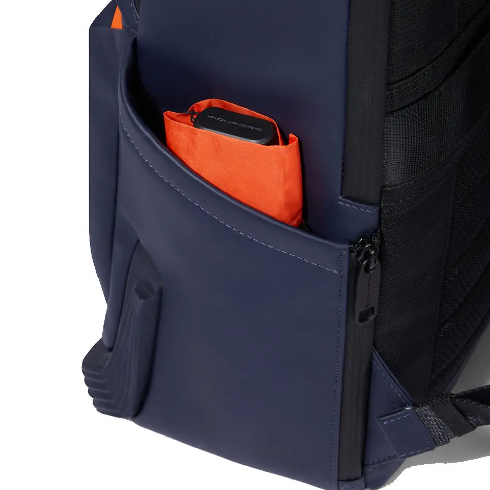 Zaino PIQUADROin Gomma con Porta Pc 14,00" e iPad® Colore Blu - CA5856C2OW