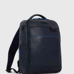 Zaino PIQUADRO porta Pc 14" in Pelle Blu - CA6289B2V
