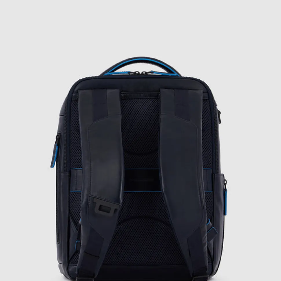 Zaino PIQUADRO porta Pc 14" in Pelle Blu - CA6289B2V