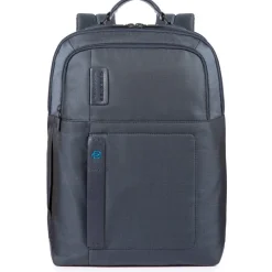 Zaino Porta Pc 15.6" e iPad PIQUADRO linea Pulse P16 in Tessuto Blu CA4174P16